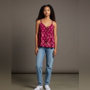 LUQ Rachell Tie Detail Halter Tassel Blouse Top